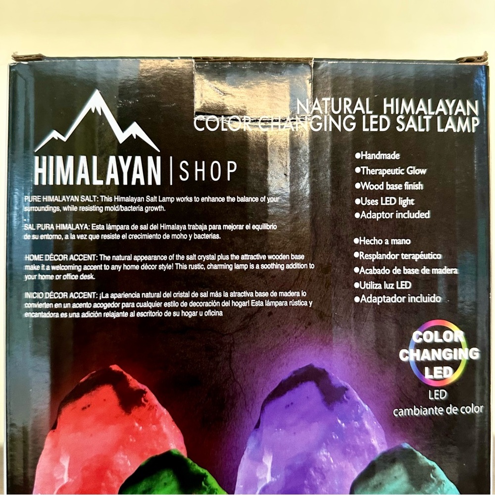 🏡 Natural Himalayan Salt Lamp | Ambient Color-Changing Artisan Glow Light - Picture 13 of 14